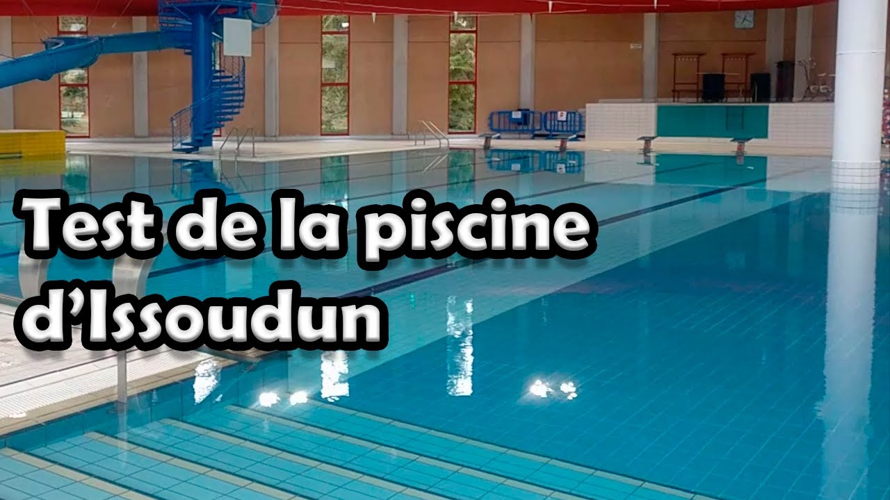 Test de la piscine publique d'Issoudun, Indre, Berry (Ensemble de loisir sportif ELS) Grand toboggan