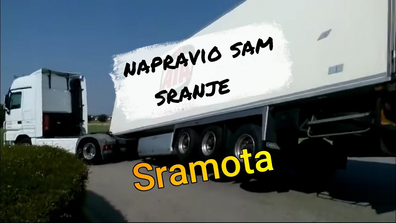 Spala mi šlepa sa kamiona