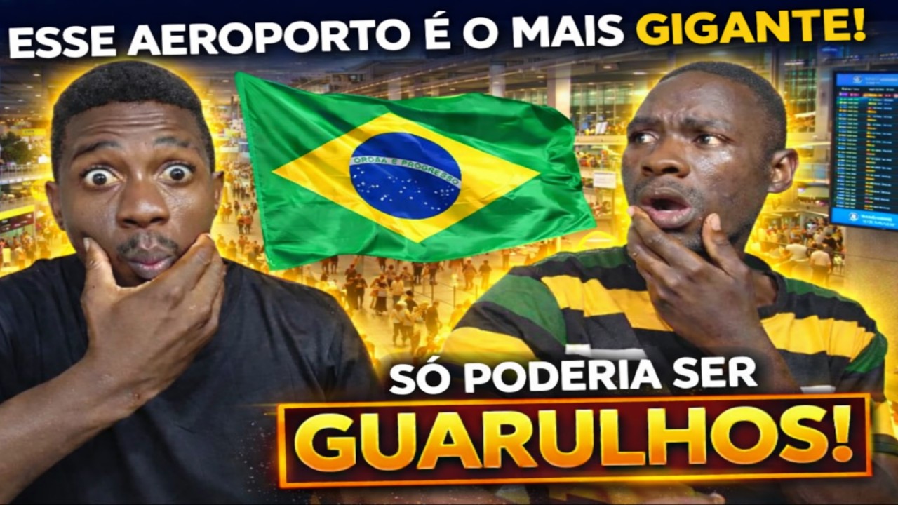 😱 O MAIOR Aeroporto do Brasil é Melhor que Muitos da Europa? 🇧🇷 (Guarulhos) | REAÇÃO