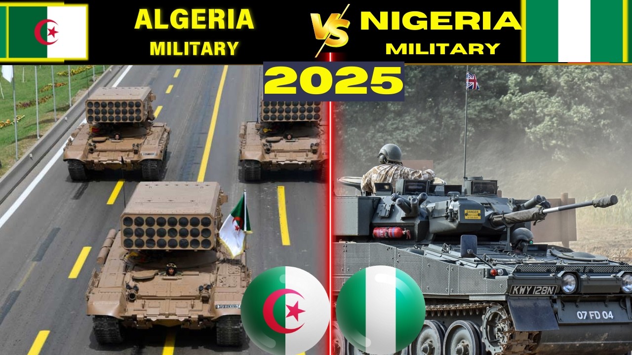 Algeria vs Nigeria Military Power 2025 | Nigeria vs Algeria Military power Comparison 2025