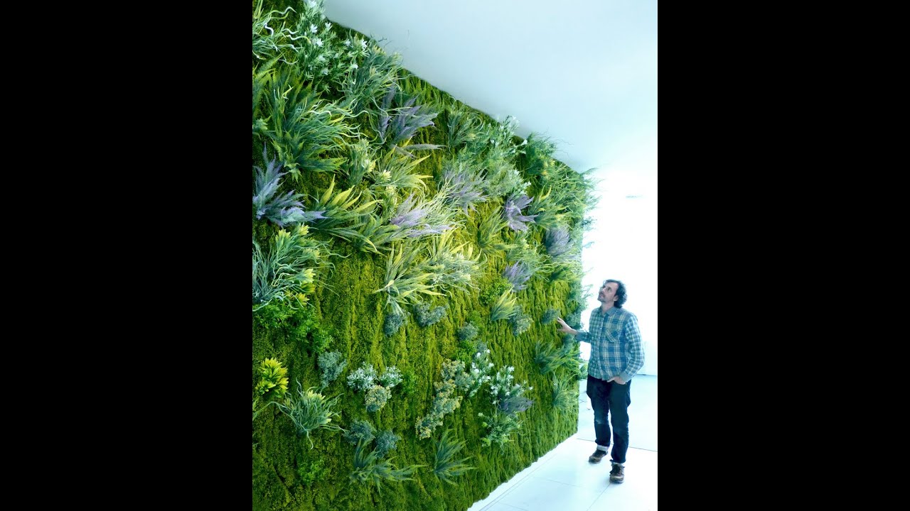 Muros Frescos, jardín vertical sintético.