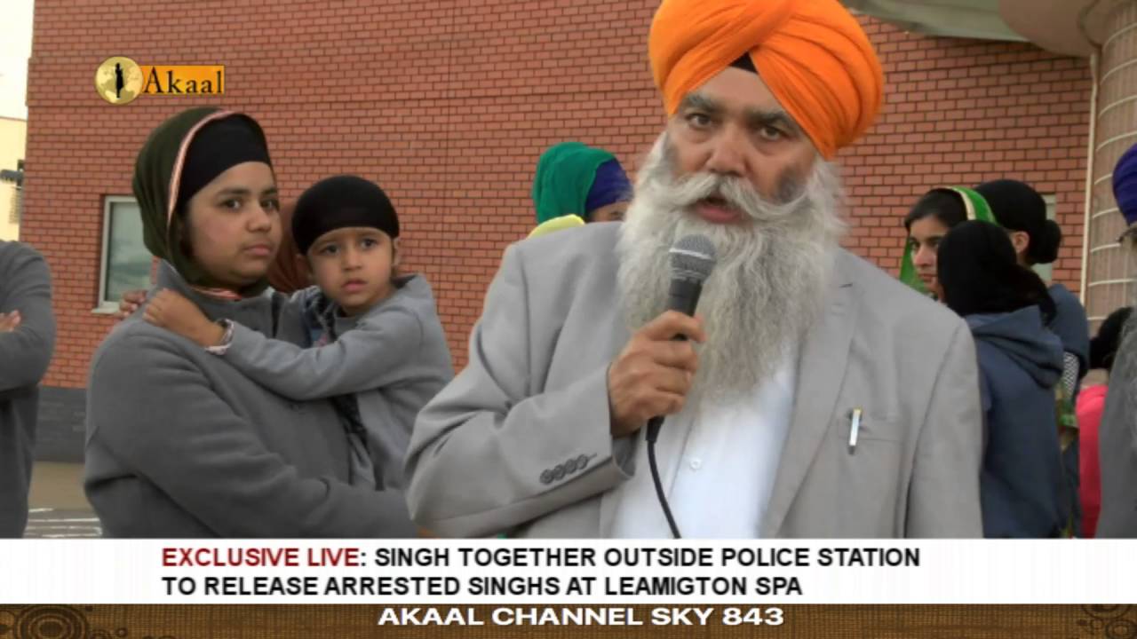 Akaal Channel Live: Akaal Uncensored From West Bromwich Police Station | Leamington Spa Protest |