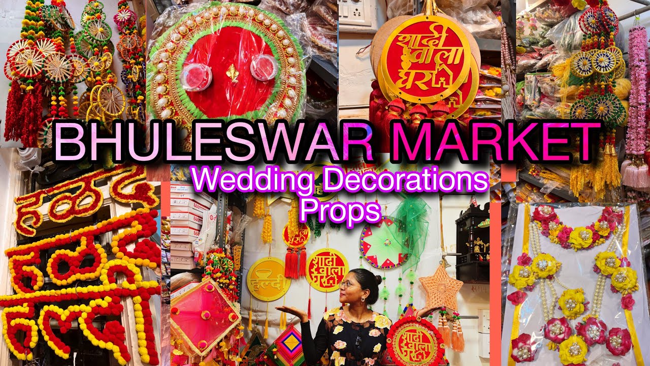 Bhuleswar Market || Wedding Home Decorative Items | Wholesale Price | Ranjana Rai #bhuleshwarmarket