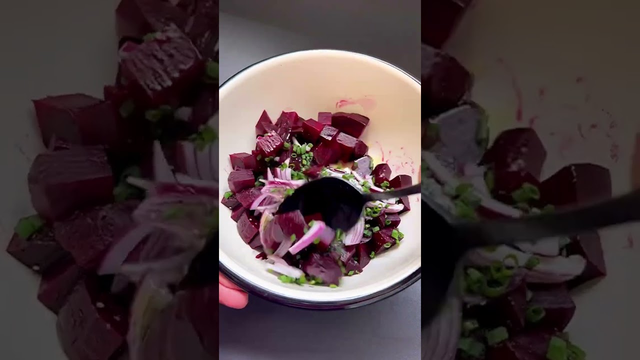 Beet Salad with Feta & Walnuts