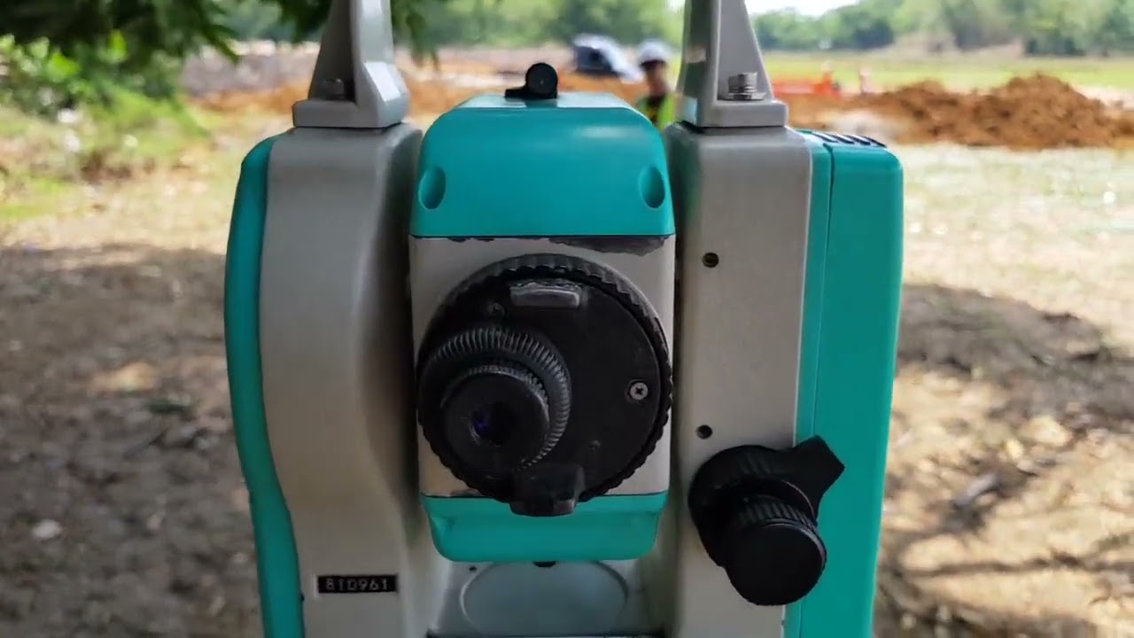 Cara menggunakan total station Nikon Dtm 322