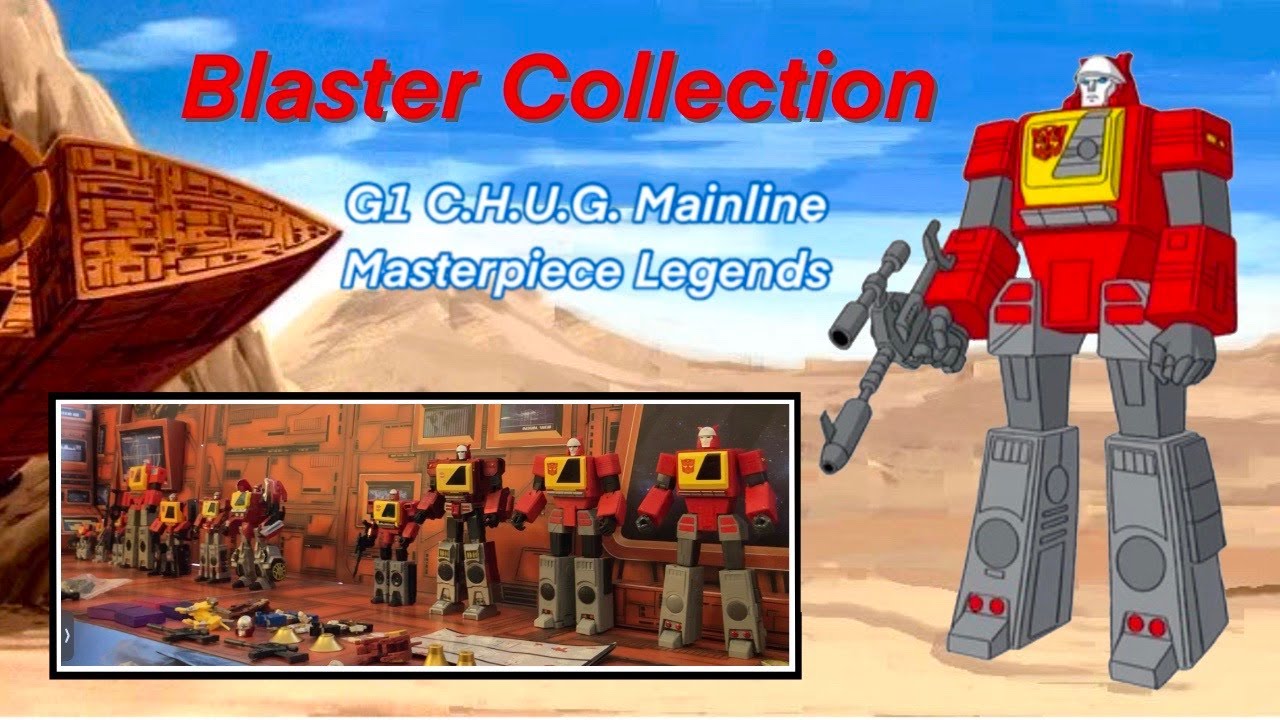 Коллекция бластеров — G1, C.H.U.G., Mainline, Masterpiece (FansToys, DS, KFC, Magic Square)