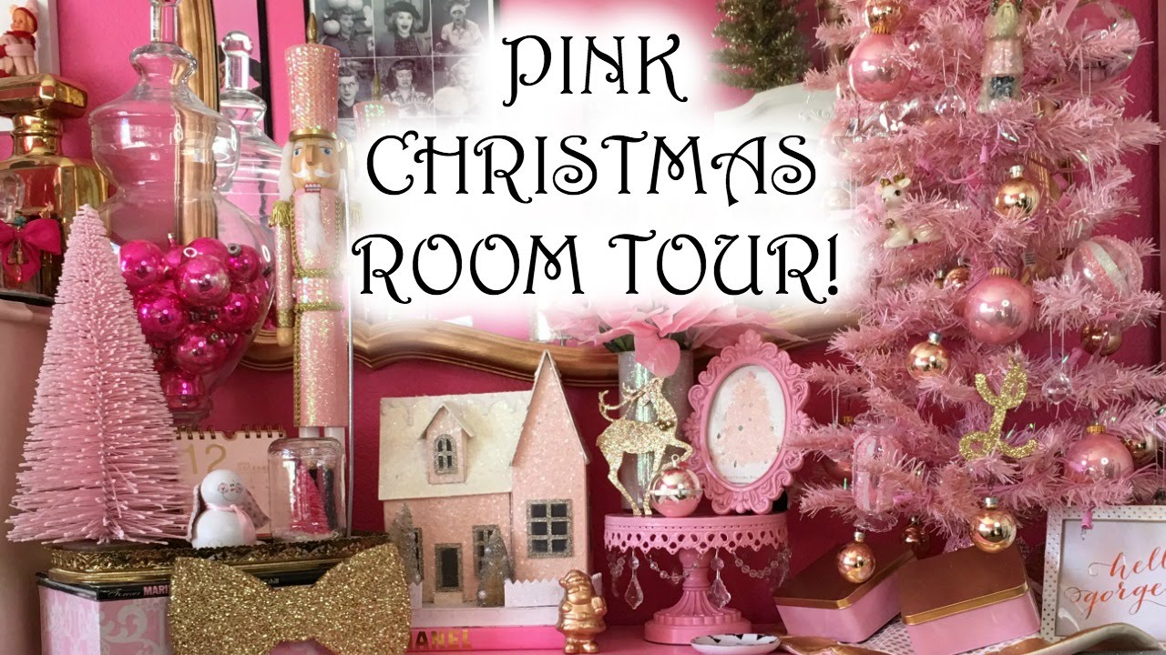 Room Tour: Christmas Edition 2015 ♡ Pink Christmas Decorations