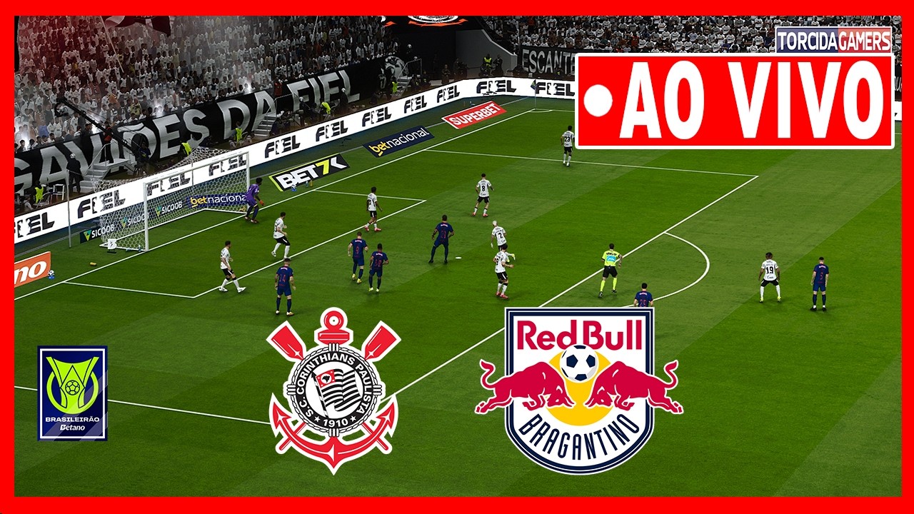 🔴 CORINTHIANS X BRAGANTINO AO VIVO COM IMAGENS | BRASILEIRÃO 2026 | ASSISTA AGORA