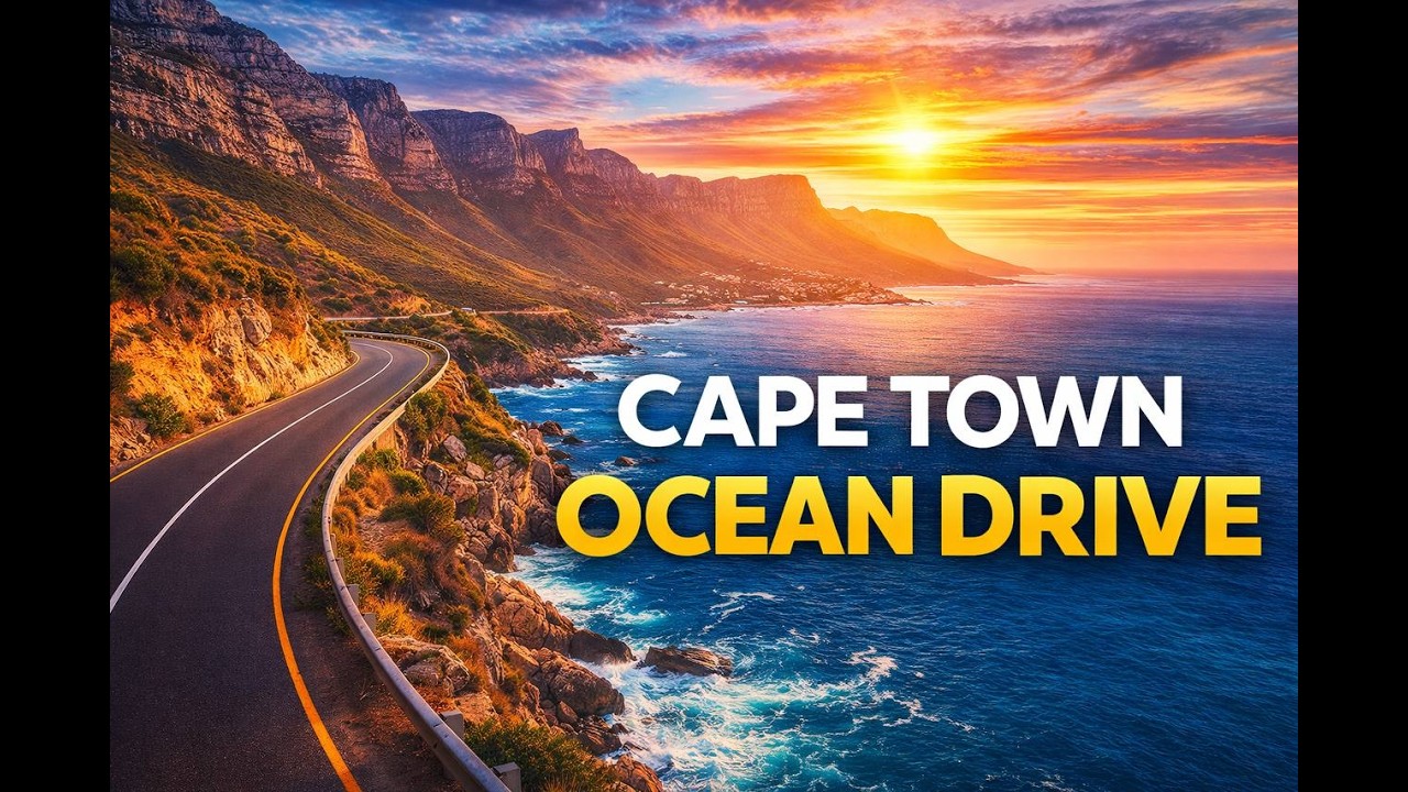 Would you drive this road in Cape Town? 🇿🇦🔥Subscribe for more travel content!