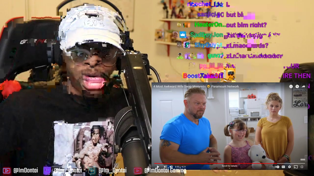 ImDontai Reacts To 4 Most Awkward Wife Swap Moments