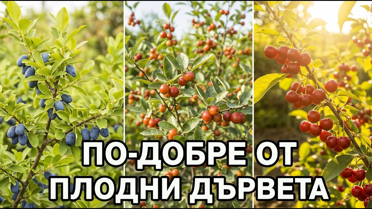 Тези Малки Храсти Дават 10× Повече Храна От Овощните Дървета!