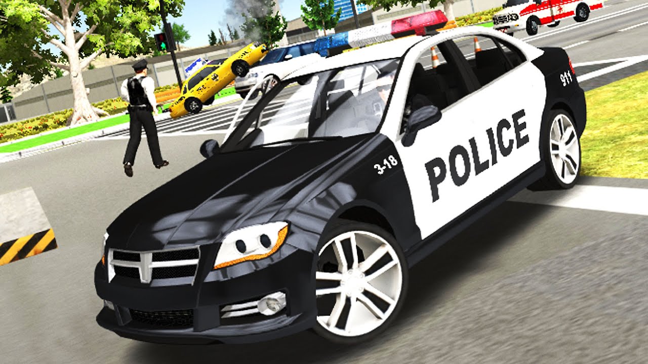 СИМУЛЯТОР ПОЛИЦЕЙСКОЙ МАШИНКИ в андроид игре Police Car Chase - Cop Simulator
