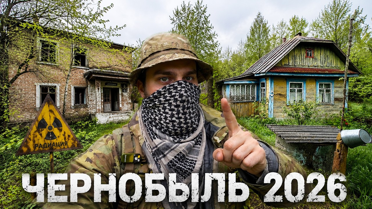 Совершенно другой Чернобыль - Зона Отчуждения 2026 глазами сталкера. Мертвые деревни и их тайны