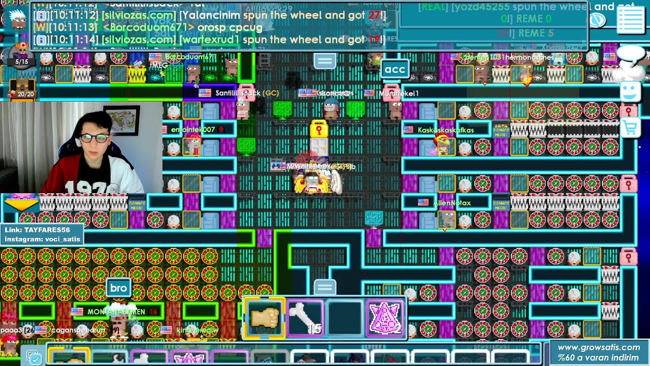 Reme Host // Growdice // Hallowen 🔴 Growtopia