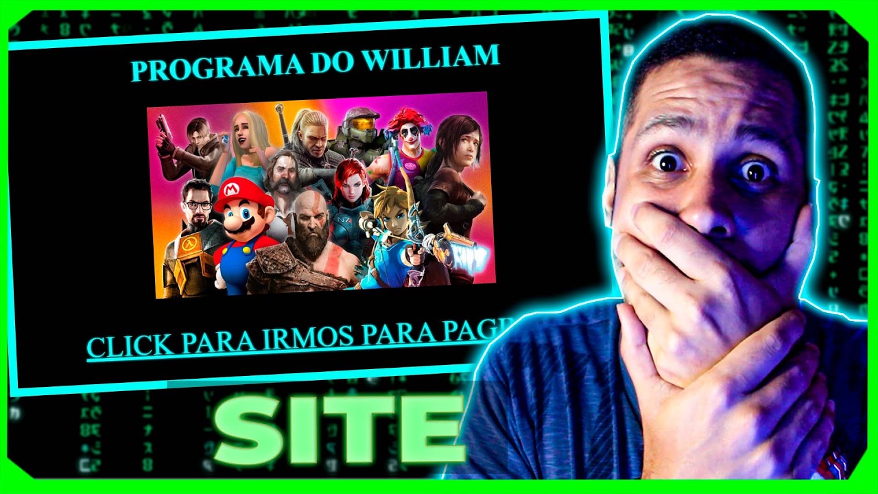 Criei Meu Primeiro Site em HTML e CSS… DEU RUIM ?! | PROGRAMA DO WILL
