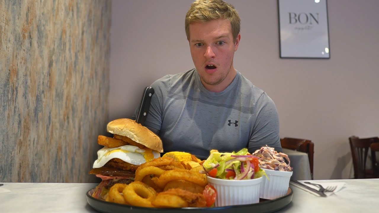 THE BEASTY BURGER CHALLENGE! | UNDEFEATED!