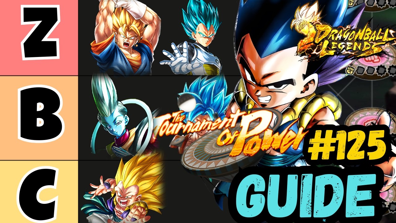 Season 125 Guide: Route, Team & Best Characters - Tournament of Power - Dragon Ball Legends