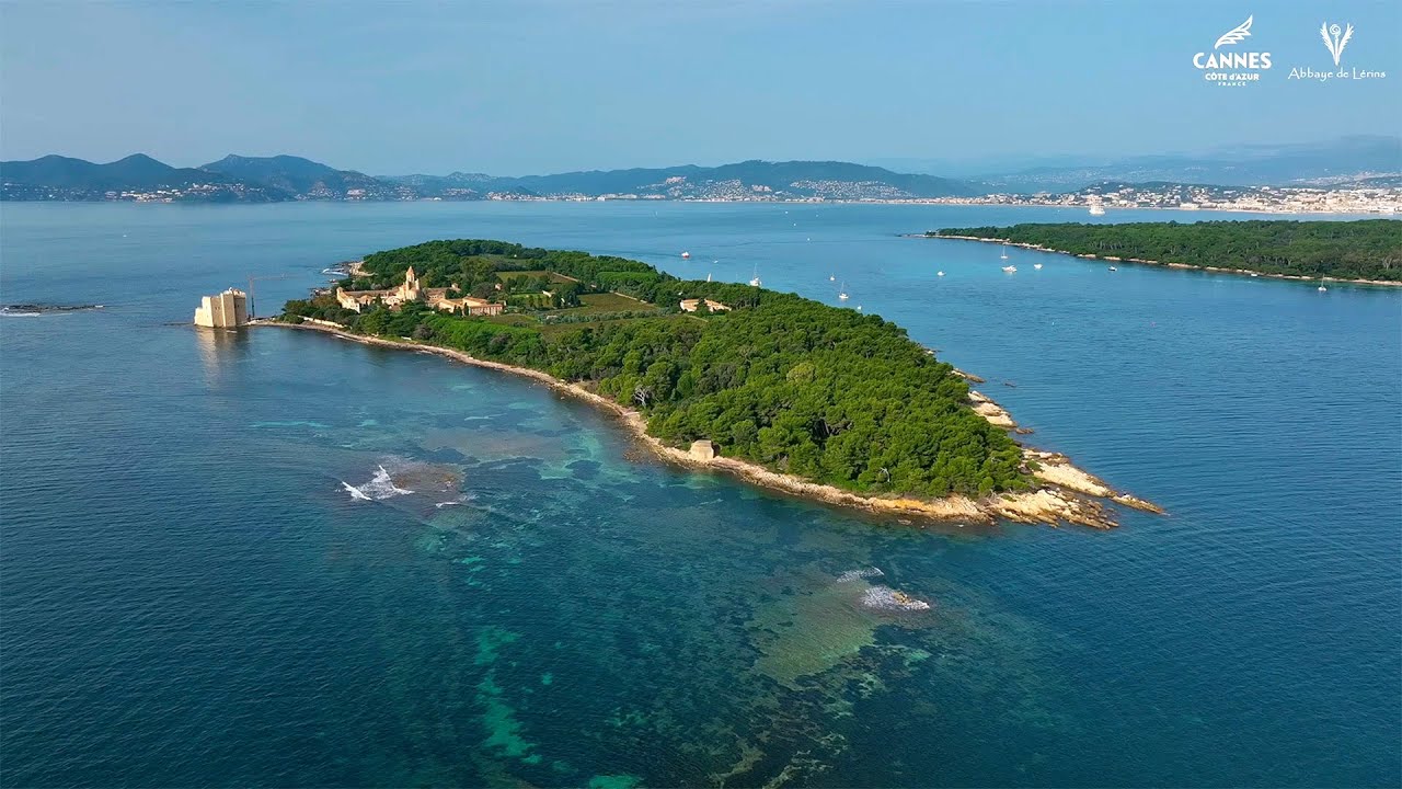 Saint-Honorat, île monastique de l'archipel de Lérins à Cannes