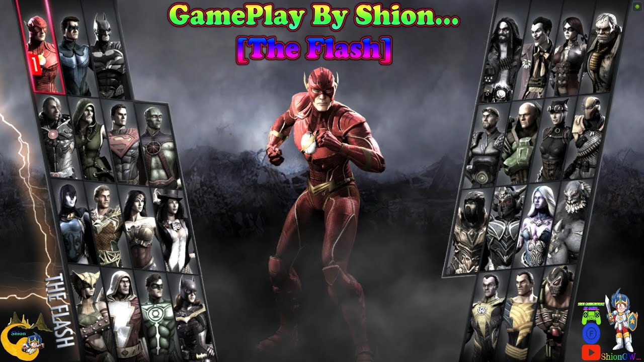 Injustice - Gods Among Us - UE - [Геймплей!!!] {ЧАСТЬ1 - АРКАДНАЯ} [Флэш] (SHION) 😄🐲🎮🇵🇹