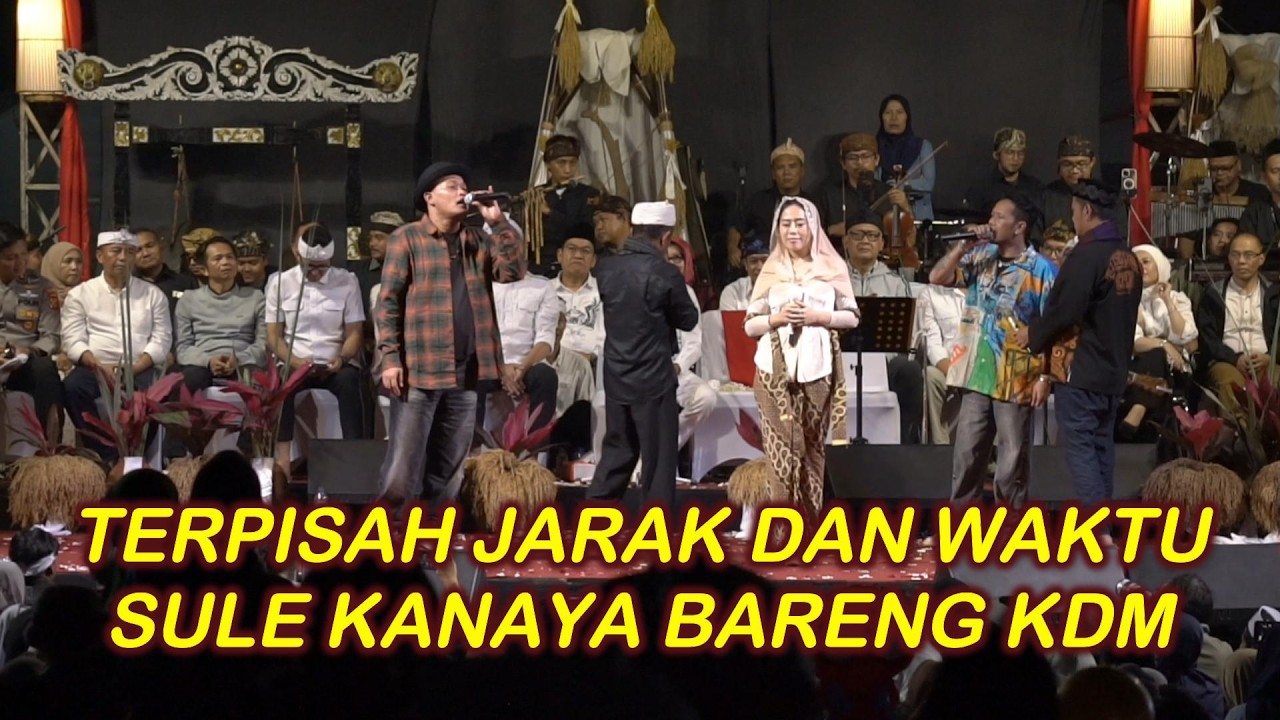 Cianjur Membludak Sule Kanaya Bareng KDM