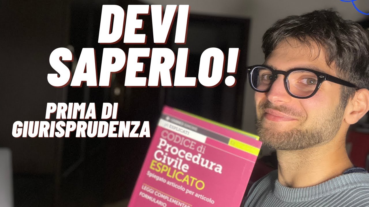 5 COSE DA SAPERE PRIMA DI STUDIARE GIURISPRUDENZA