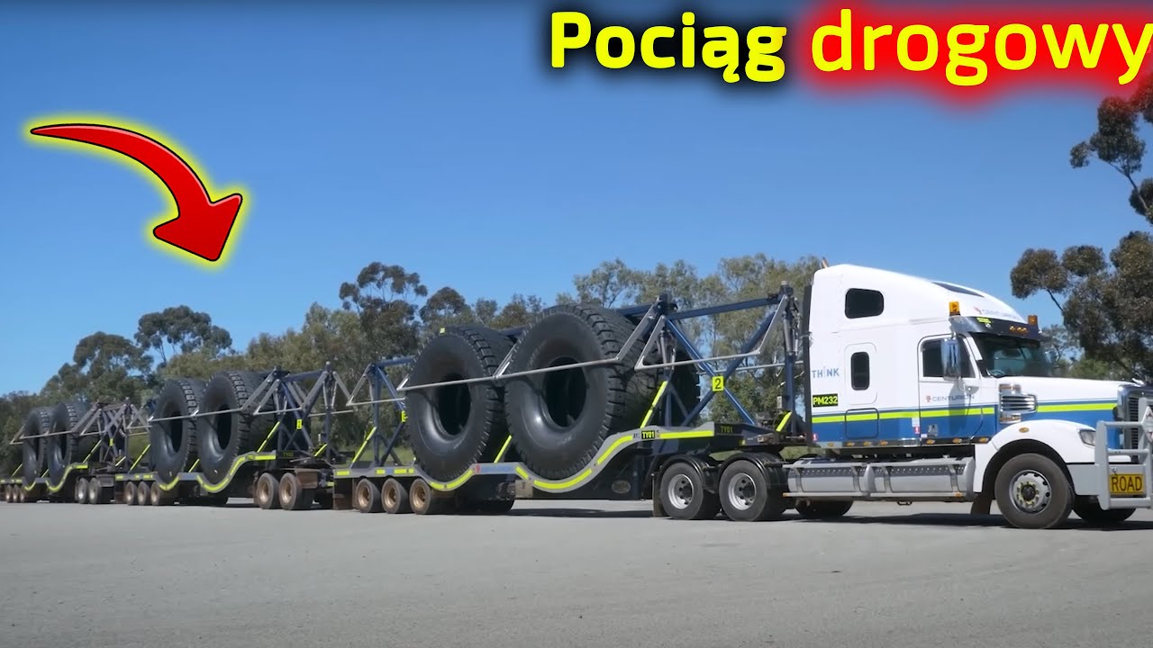 Pociągi drogowe - największe ciężar&oacute;wki na świecie
