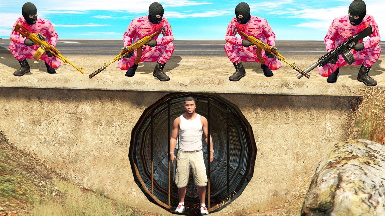 Vista Gamer vs 100 ASESINOS en GTA 5