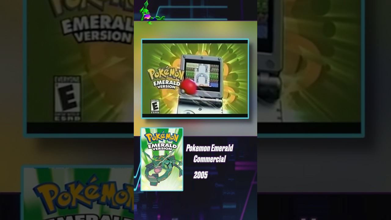 Pokemon Emerald Commercial Throwback! 
