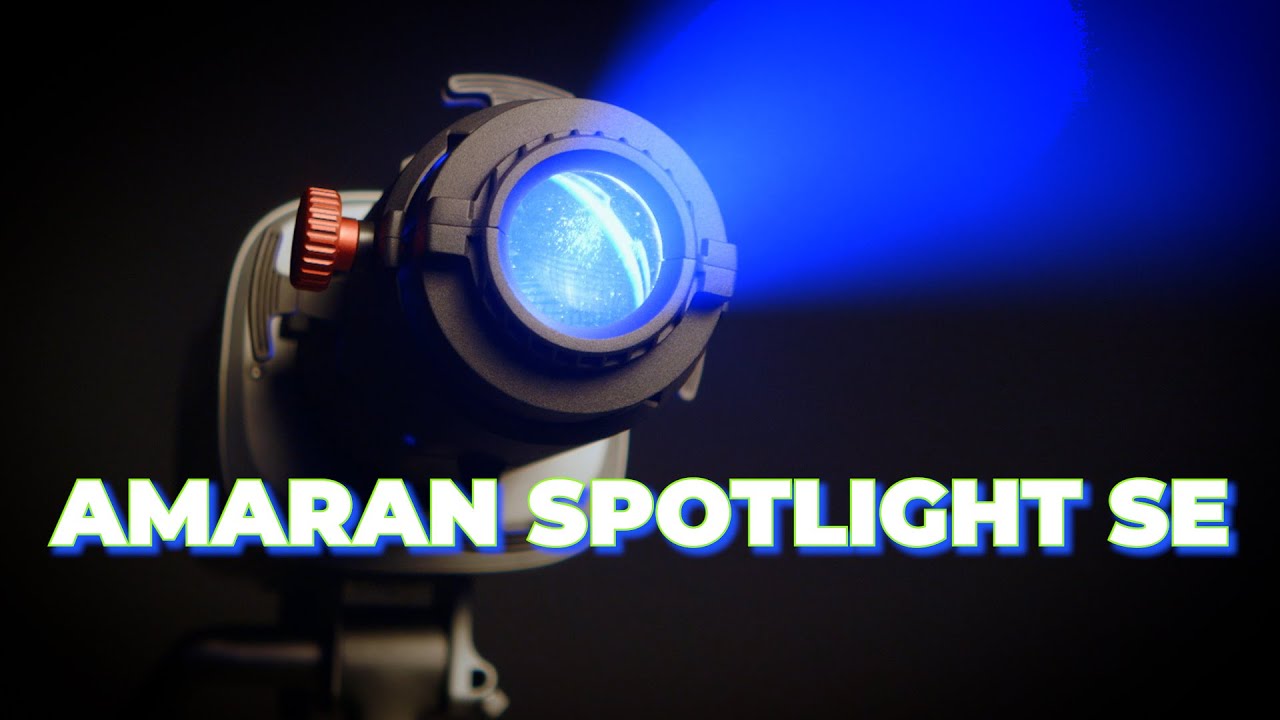 Распаковка и первые впечатления от Amaran Spotlight SE