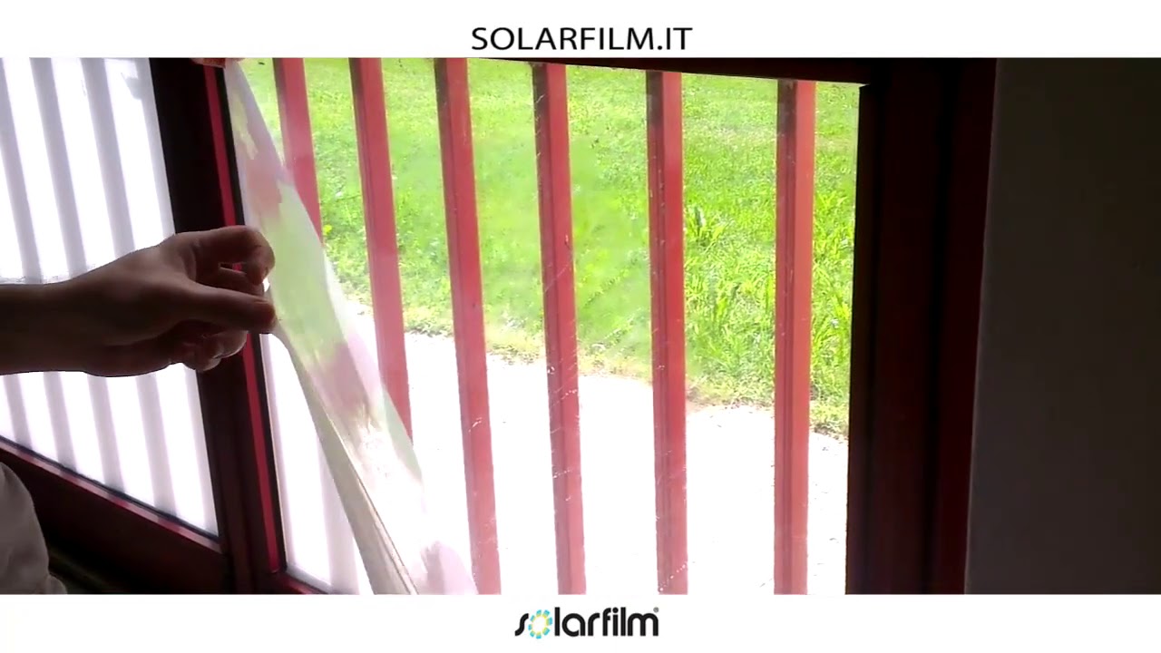 Tutorial montaggio Pellicole Oscuranti per Privacy - Solarfilm.it