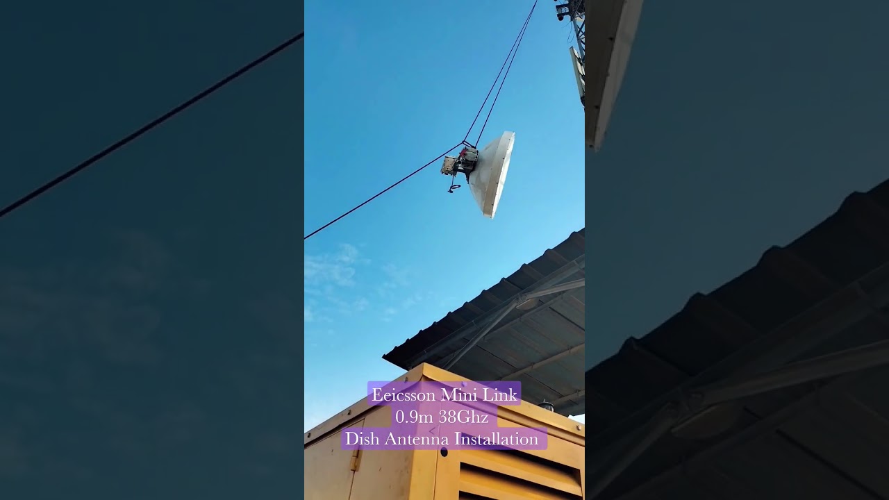 Ericsson Mini-Link Installation #configuration #installation #telecommunication #minilink #telecom