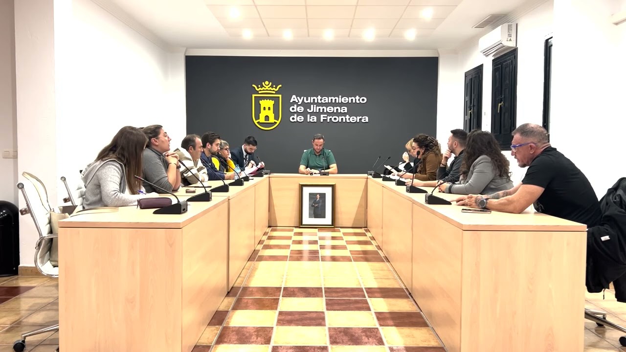 Pleno Ordinario de 20 de noviembre de 2025 - Ayuntamiento de Jimena de la Frontera