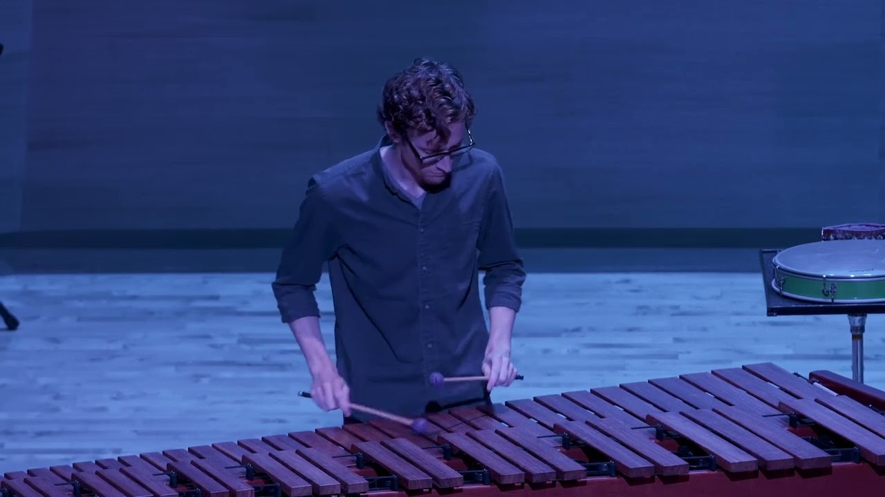 DRIFT for two mallet marimba, by Caleb Pickering