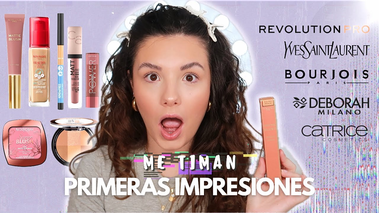 Nunca suelo ser tan negativa 🫠 PRIMERAS IMPRESIONES de maquillaje muy RANDOM 😵‍💫 (viene vacío)