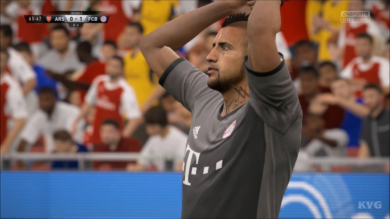 FIFA 17 - UEFA Champions League - Arsenal FC vs FC Bayern München | Gameplay (HD) [1080p60FPS]