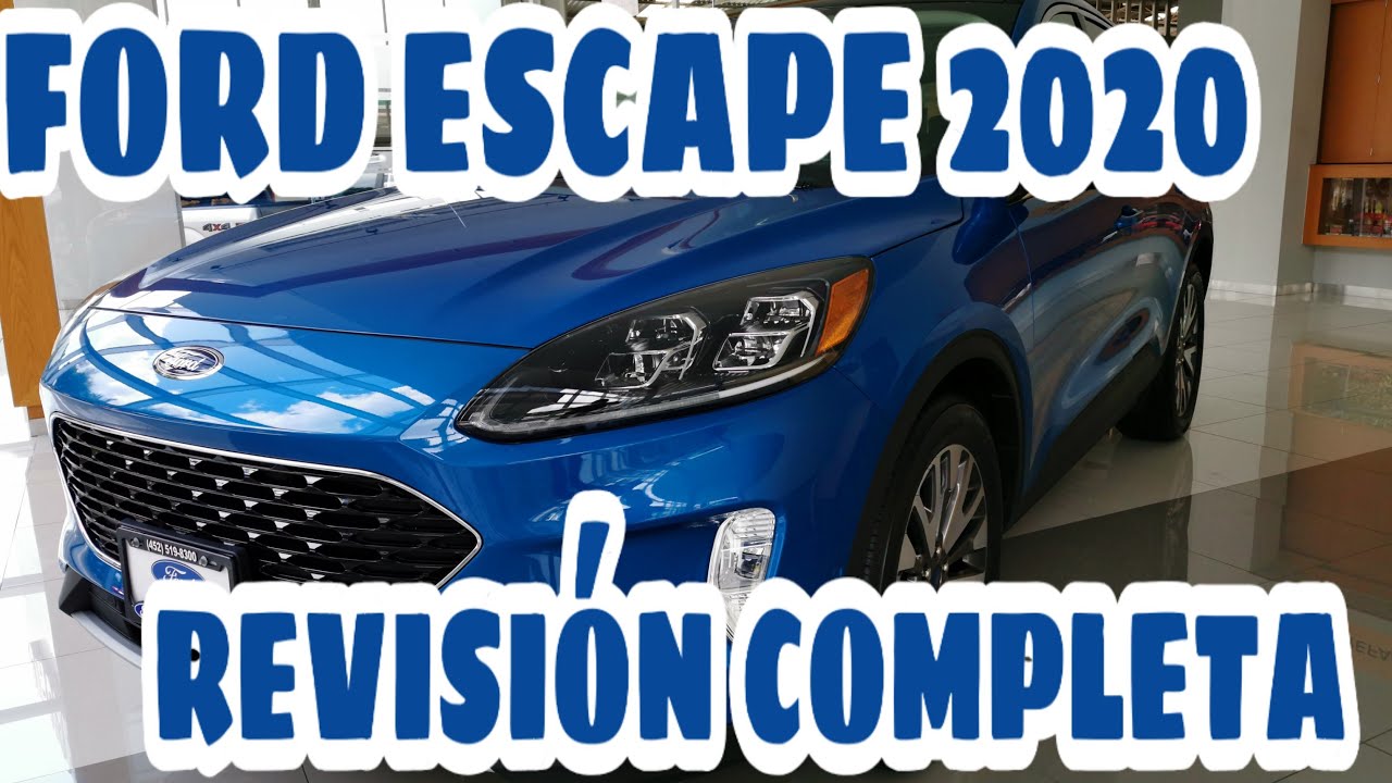 Ford escape 2020 Titanium | Revisión completa | Interior y exterior