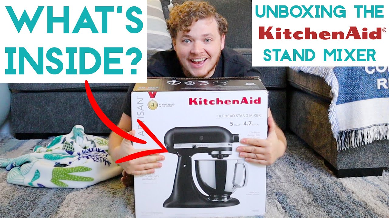 Unboxing & Review: KitchenAid Artisan Stand Mixer | A La Carte with Alex