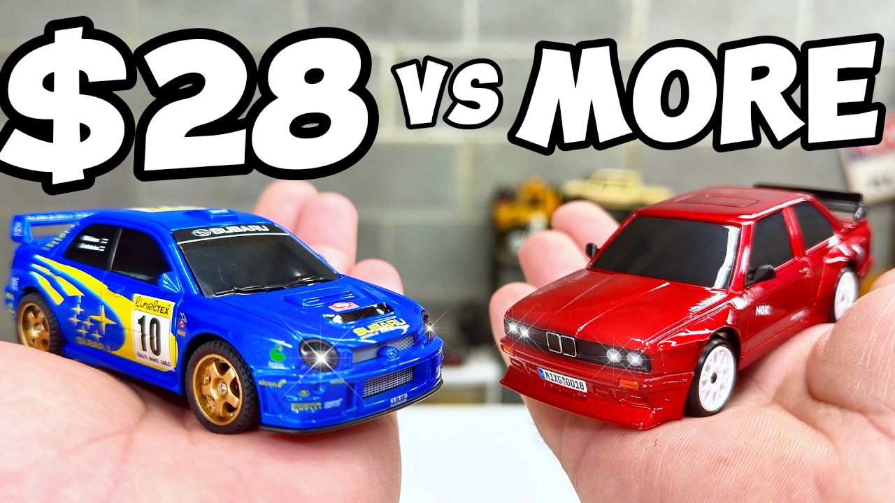 A LICENSED Super Cheap Mini RC Drifter vs an AMAZING One