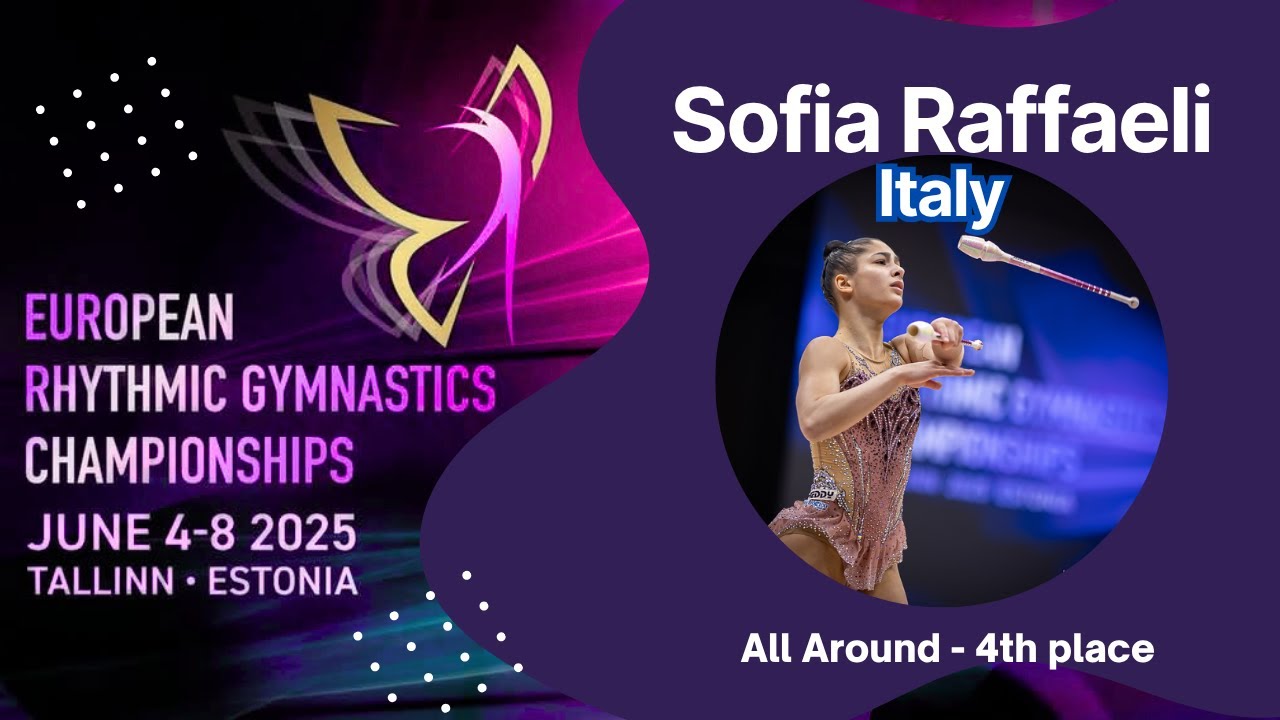 Sofia Raffaeli (ITA) – All 4 Routines All-Around | 4th Place | European Championships 2025