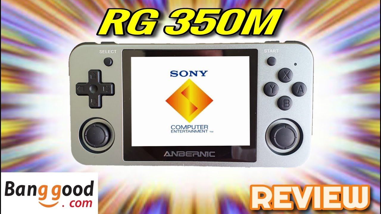 ANBERNIC RG 350M REVIEW - UM PODEROSO PORTÁTIL CHINÊS [BANGGOOD] - NEW RG 350M RETRO HANDHELD