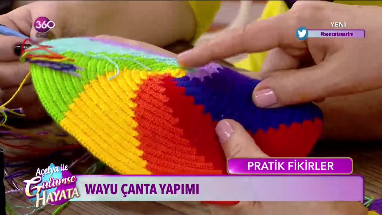 Wayuu Çanta yapımı