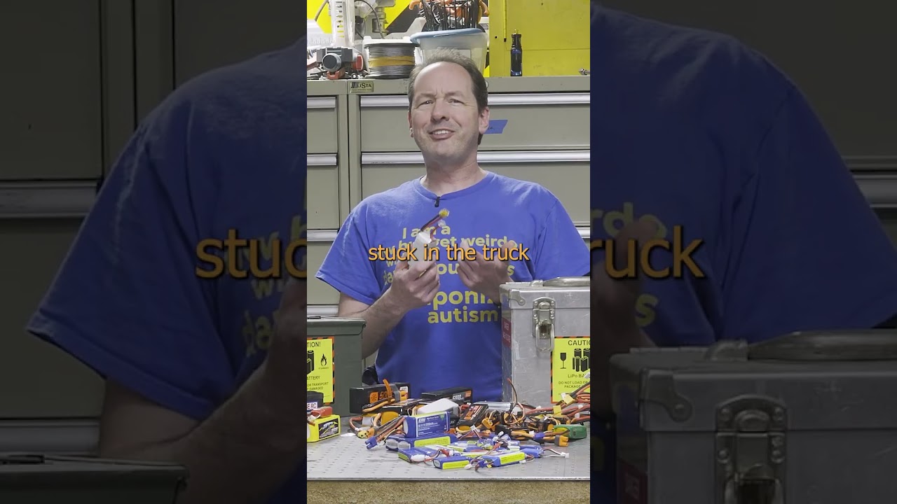 LiPo Battery Safety  #chrisboden #comedy  #engineering #science #educational #diy #electronics #rc