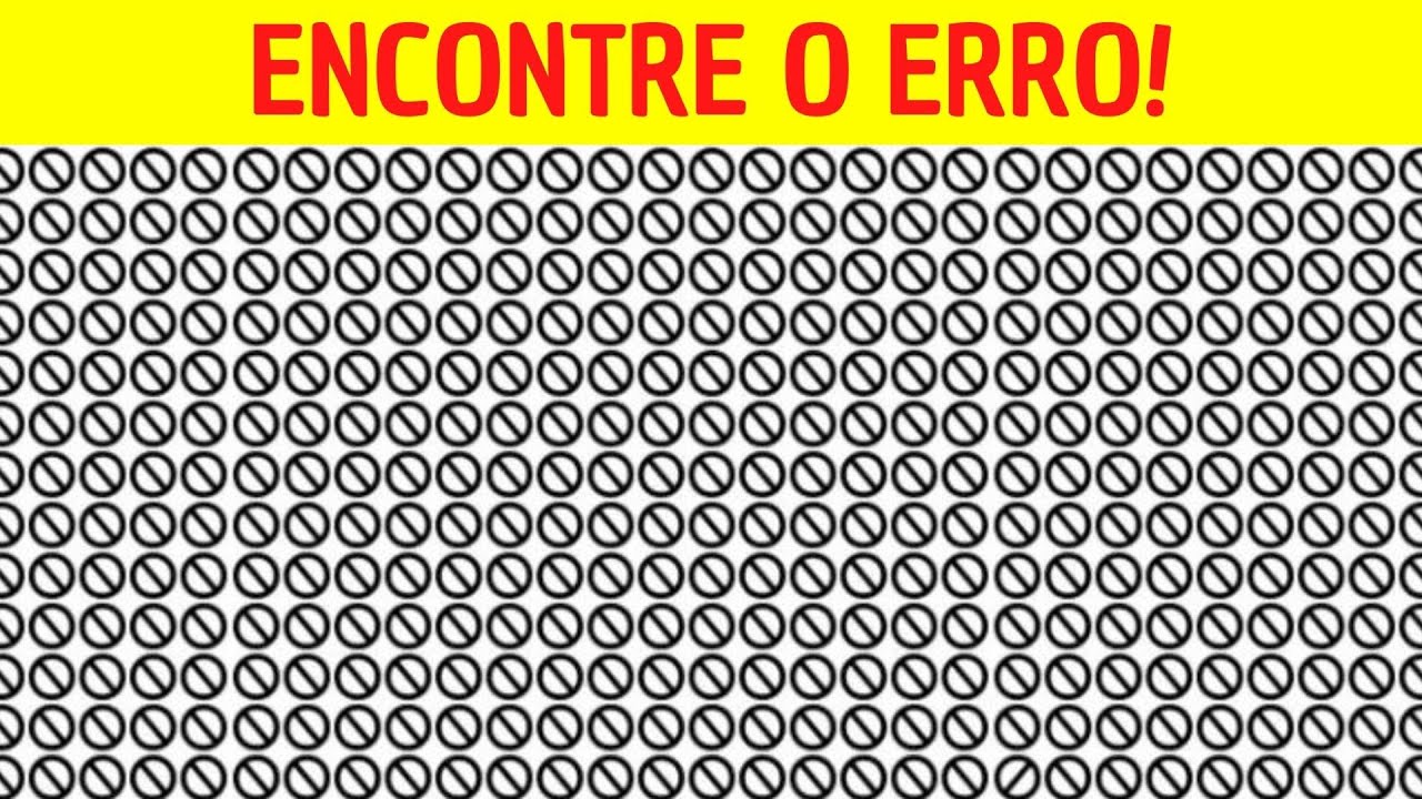 IMAGENS PARA ENCONTRAR O ERRO!!