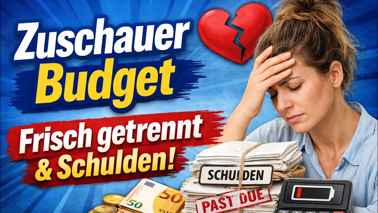 Zuschauer Budget - frisch getrennt & Schulden 