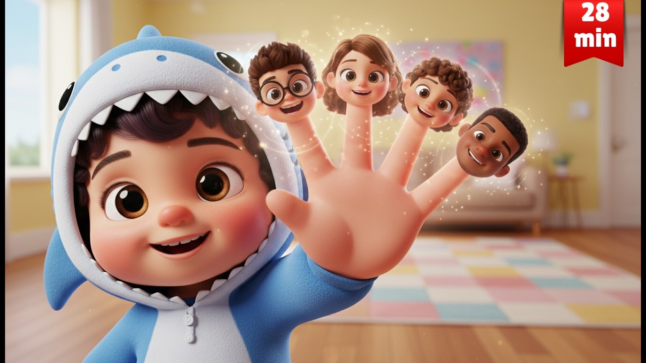 Finger Family Song | Daddy Finger Nursery Rhymes for Kids | LITTLE LOVELIES