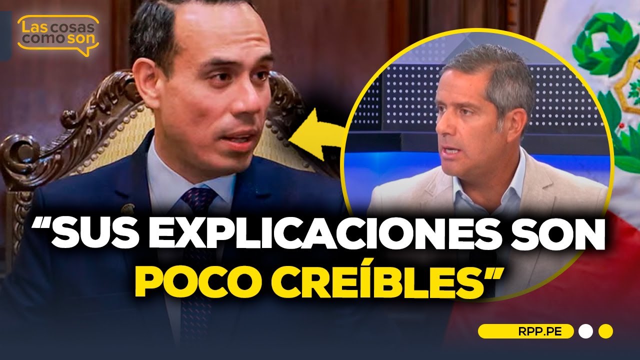 Las contradicciones de José Jerí: 
