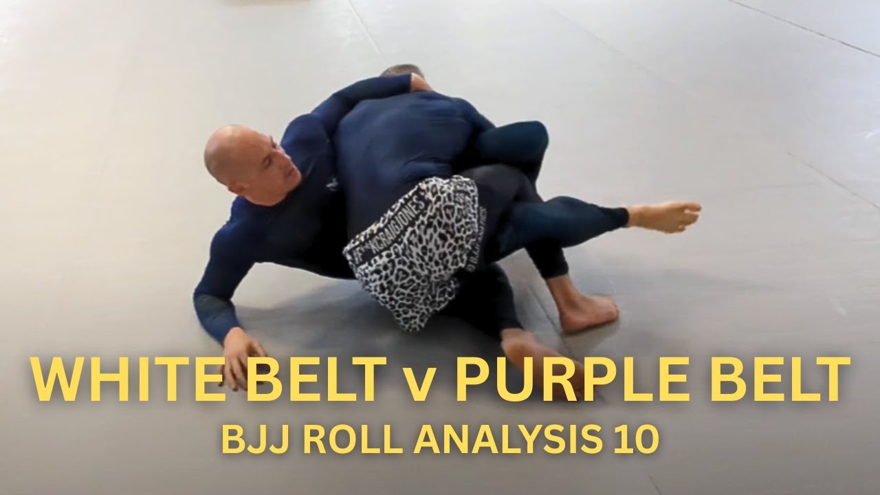 White Belt V Purple Belt BJJ Roll Analysis (10)