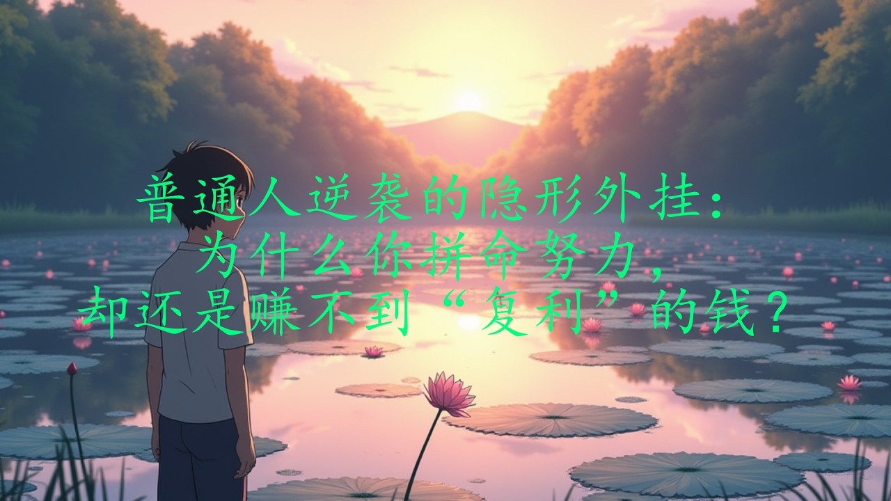普通人逆袭的隐形外挂：为什么你拼命努力，却还是赚不到“复利”的钱？