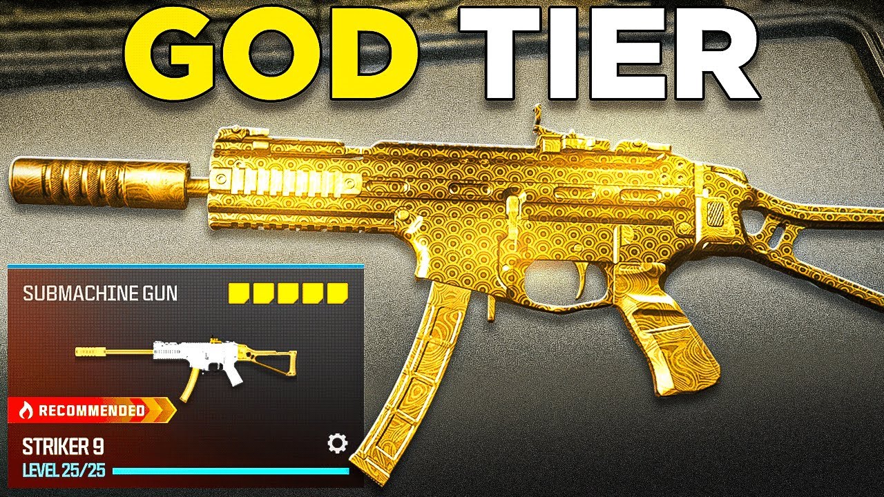 *NEW* BUFFED STRIKER 9 is NOW GOD TIER in MW3! 👑 *Best STRIKER 9 Class Setup* (Modern Warfare 3)