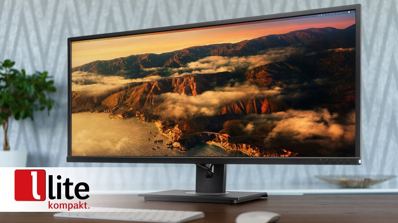 Viewsonic VG3456 (Home) Office Monitor im 34 CinemaScope-Format - vorgestellt